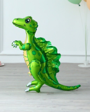 Шар 3D Фигура, Динозавр Спинозавр, Зеленый