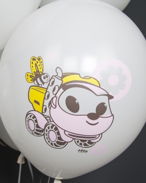 Воздушные шары Грузовичок Лёва, С Днем Рождения!