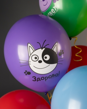 Воздушный Шар Три Кота, Играем вместе