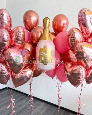 Большой набор из шаров на девичник