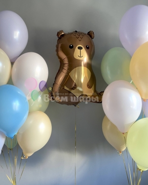 Набор шаров медведь