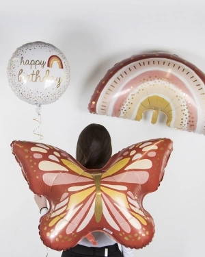 Шары "Бабочка Бохо на День рождения"