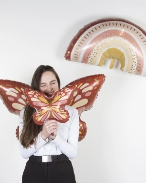 Шары "Бабочка Бохо на День рождения"