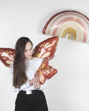 Шары "Бабочка Бохо на День рождения"