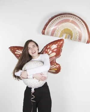 Шары "Бабочка Бохо на День рождения"