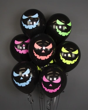 Воздушный Шар Яркие тыквы на Хэллоуин