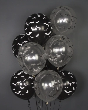 Воздушный Шар Летучие мыши, Ночь Хэллоуина