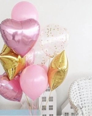 Шары гелиевых шаров Доброе утро, принцесса